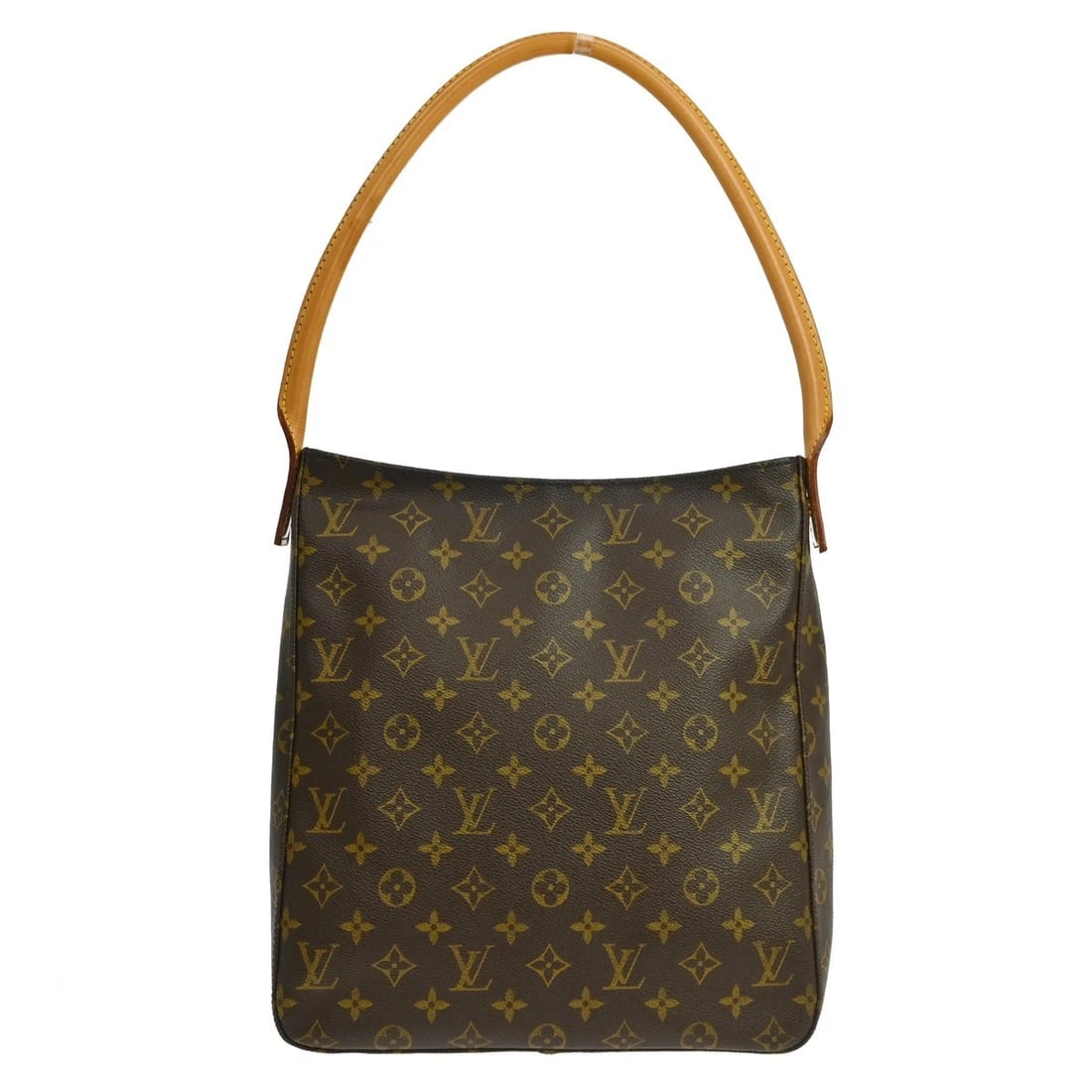 LOUIS VUITTON LOOPING GM SHOULDER BAG MONOGRAM: LOUIS VUITTON LOOPING GM SHOULDER BAG MONOGRAM Brand: Louis Vuitton Type/Style: Shoulder Bag Material: Monogram Canvas, Leather Color: Brown Size: W 11.0 x H 11.8 x D 3.9 inch Accessories: None