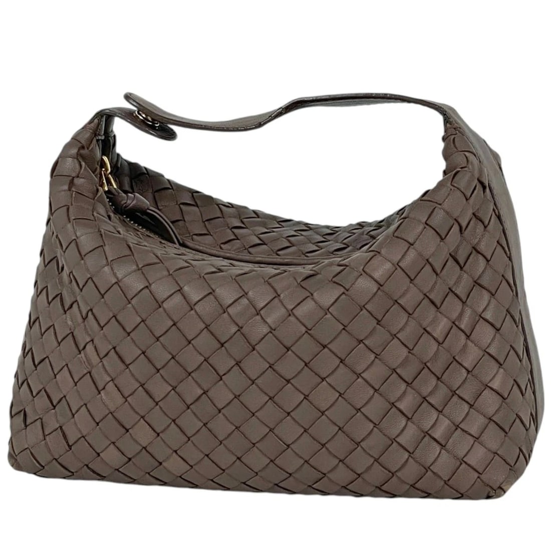 BOTTEGA VENETA HAND BAG: BOTTEGA VENETA Hand Bag Brand: BOTTEGAVENETA Type/Style: Hand Bag Material: leather Color: Brown Size: Width 21.5cm(8.5inch) Height 14cm(5.5inch) Depth 10cm(3.9inch) Accessories: None Accessories