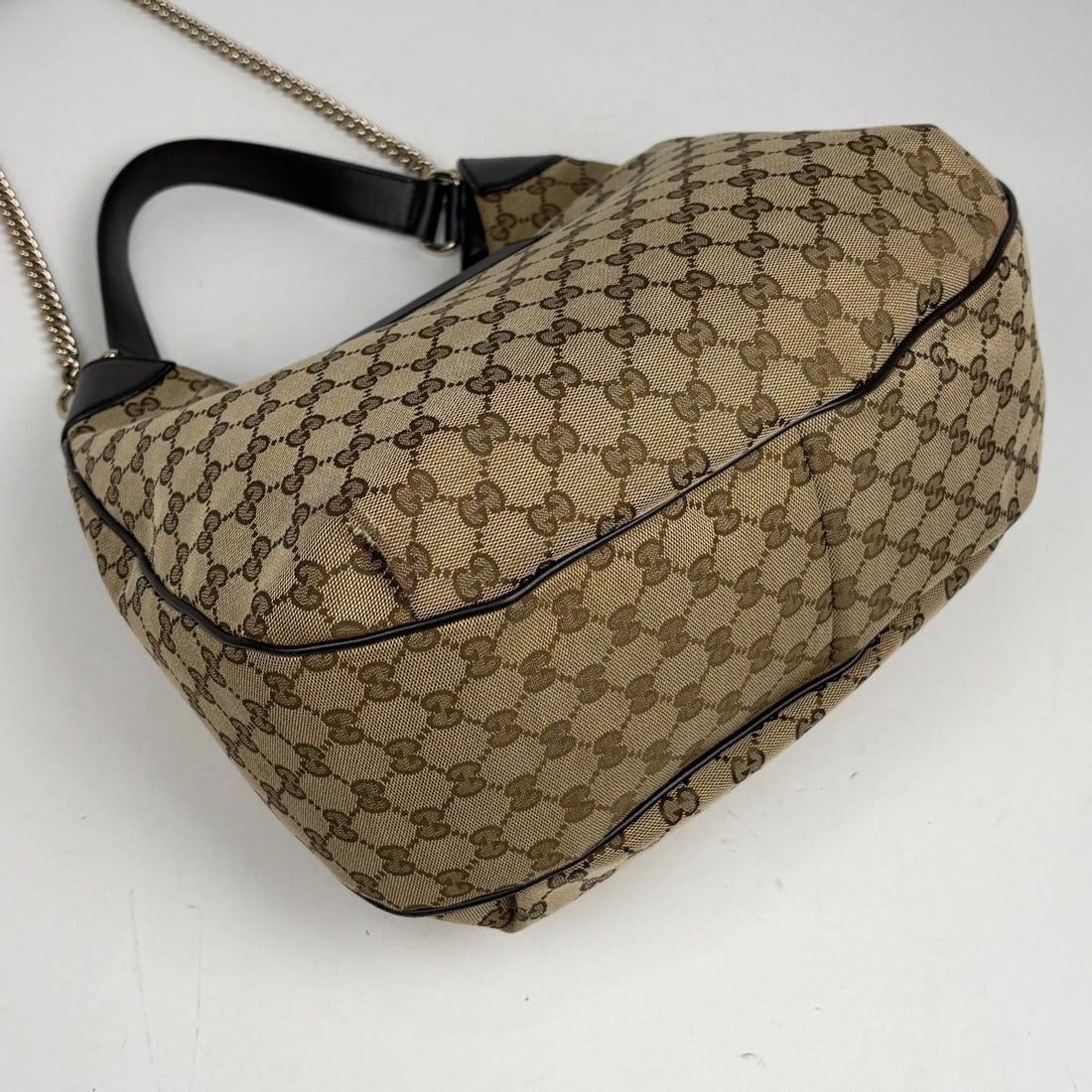 GUCCI GG PATTERN SHOULDER BAG - 2