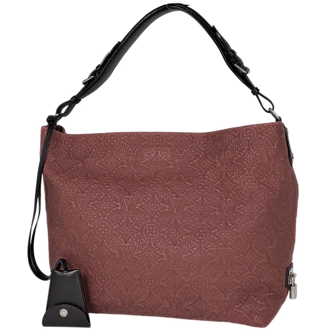 LOUIS VUITTON HOBO PM SHOULDER BAG: Louis Vuitton Hobo PM Shoulder Bag Brand: Louis Vuitton Type/Style: Shoulder Bag Material: Monogram Antia Color: Fran Boise Size: Width 34cm(13.4inch) Height 32cm(12.6inch) Depth 14cm(5.5inch)