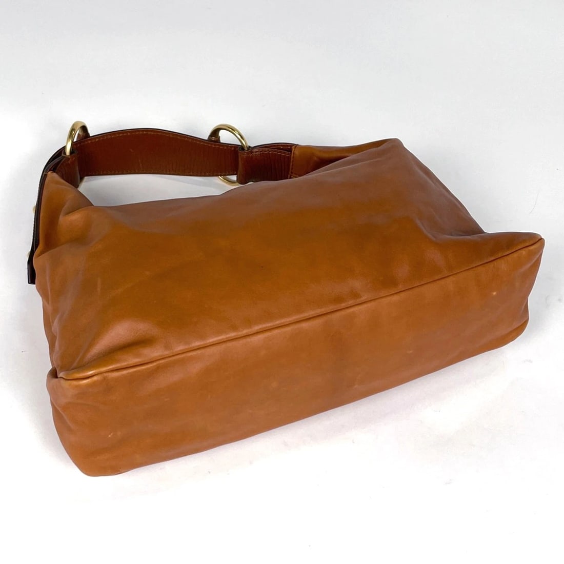 GUCCI SHOULDER BAG HORSEBIT LEATHER - 2
