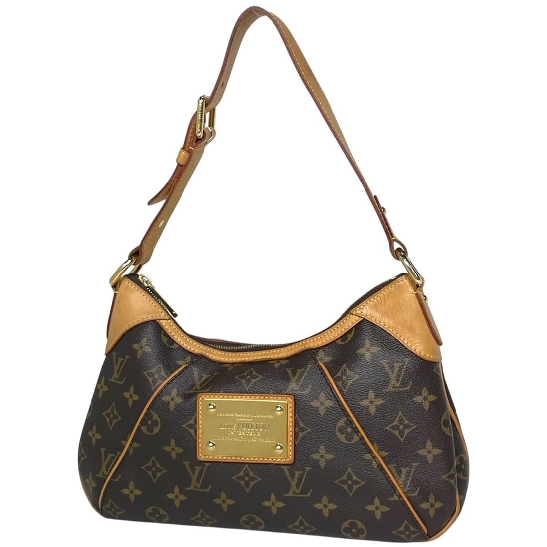 LOUIS VUITTON THAMES PM HAND BAG SHOULDER BAG .: Louis Vuitton Thames PM Hand Bag Shoulder Bag . Brand: Louis Vuitton Type/Style: Shoulder Bag Material: Monogram Color: Brown Size: Width 33cm(Maximum value:13inch) Height 17cm(Median:6.7inch) Depth