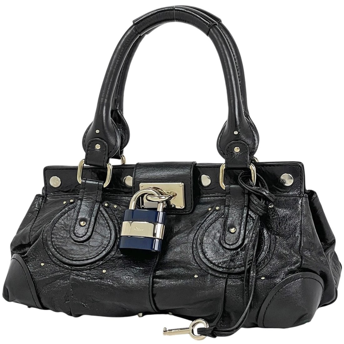 CHLOE PADDINGTON HAND BAG HAND BAG: Chloe Paddington Hand Bag Hand Bag Brand: Chloe Type/Style: Hand Bag Material: leather Color: Black Size: Width 41cm(16.1inch) Height 24cm(9.4inch) Depth 20cm(7.9inch) Accessories: None Ac