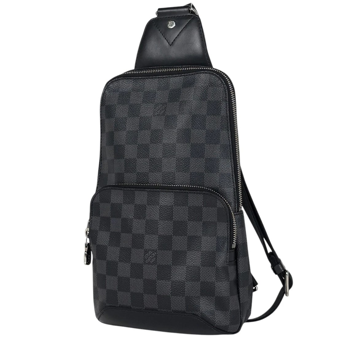 LOUIS VUITTON AVENUE SLING BAG BODY BAG SHOULDER BAG: Louis Vuitton Avenue sling bag Body Bag Shoulder Bag Brand: Louis Vuitton Type/Style: Body Bag Material: Damier Grafitte Color: Noir (Black) Size: Width 18cm(7.1inch) Height 30cm(11.8inch) Depth 5cm(2
