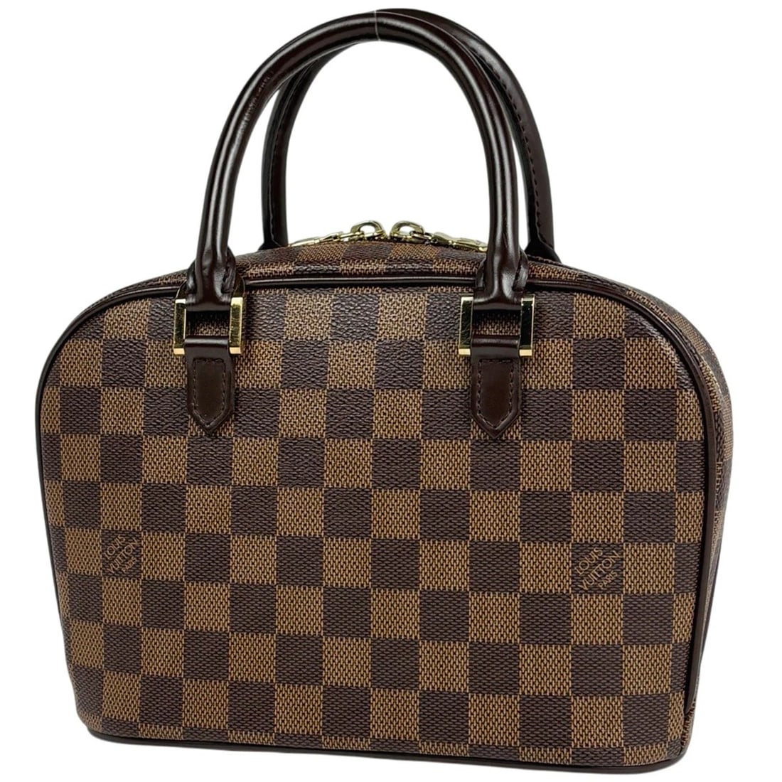 LOUIS VUITTON SARIA MINI HAND BAG: Louis Vuitton Saria Mini Hand Bag Brand: Louis Vuitton Type/Style: Hand Bag Material: Damier Color: Brown Size: Width 24cm(Maximum value:9.4inch) Height 16cm(6.3inch) Depth 8.5cm(3.3inch) Accessor