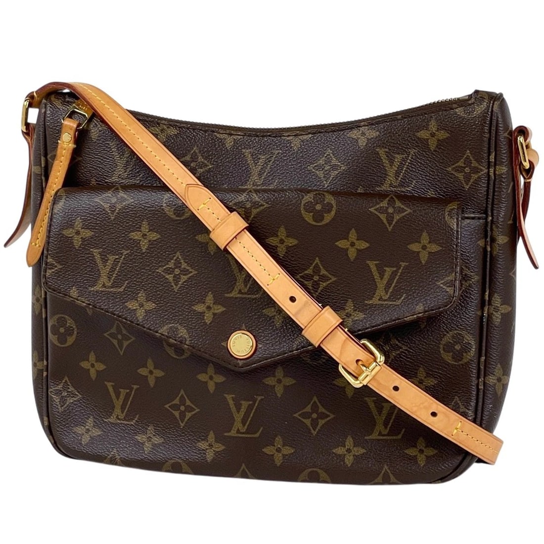 LOUIS VUITTON MABILLON SHOULDER BAG: Louis Vuitton Mabillon Shoulder Bag Brand: Louis Vuitton Type/Style: Shoulder Bag Material: Monogram Color: Brown Size: Width 25cm(9.8inch) Height 21cm(8.3inch) Depth 7cm(2.8inch) Accessories: None