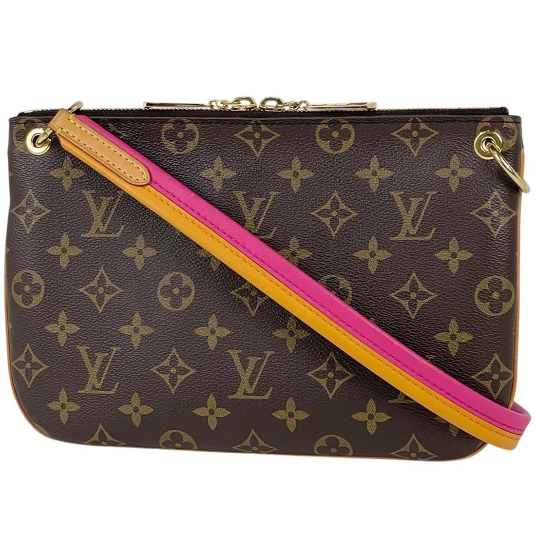 LOUIS VUITTON LORETTA SHOULDER BAG: Louis Vuitton Loretta Shoulder Bag Brand: Louis Vuitton Type/Style: Shoulder Bag Material: Monogram Color: Brown Size: Width 25cm(9.8inch) Height 17cm(6.7inch) Depth 3cm(1.2inch) Accessories: None
