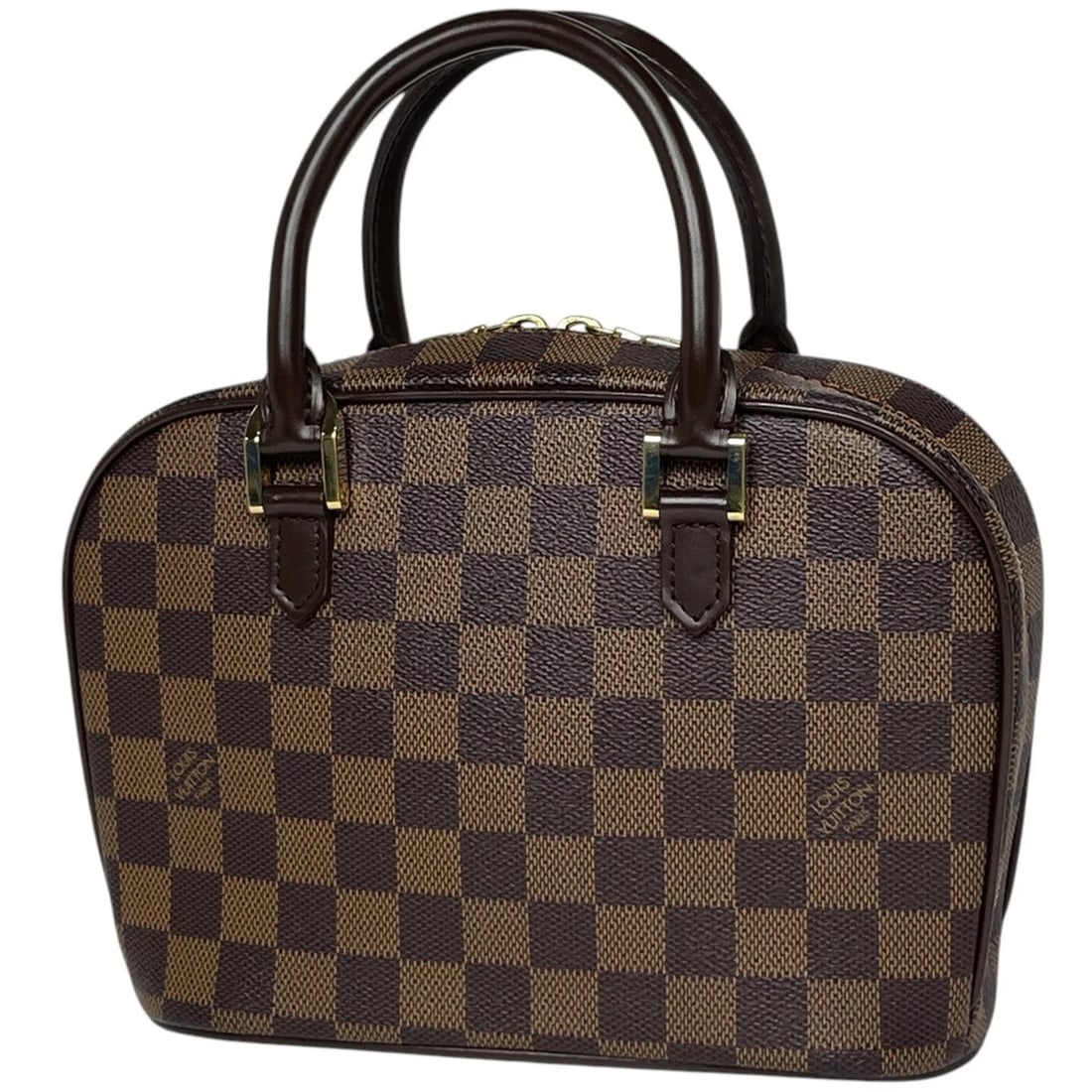LOUIS VUITTON SARIA MINI HAND BAG: Louis Vuitton Saria Mini Hand Bag Brand: Louis Vuitton Type/Style: Hand Bag Material: Damier Color: Brown Size: Width 24cm(Maximum value:9.4inch) Height 16cm(6.3inch) Depth 8.5cm(3.3inch) Accessor