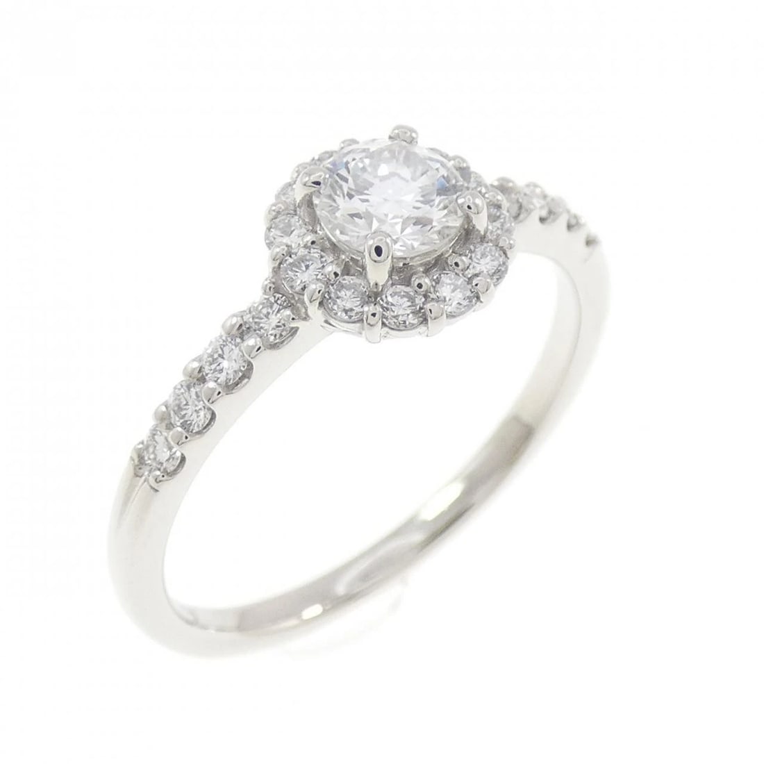 PT900 DIAMOND RING: PT900 Diamond Ring Brand: Unbranded Type/Style: Ring Material: Platinum900, Main Stone Natural Color: PT Size: US 6 Accessories: None Accessories Notice: When purchasing pre-owned goods, please refer