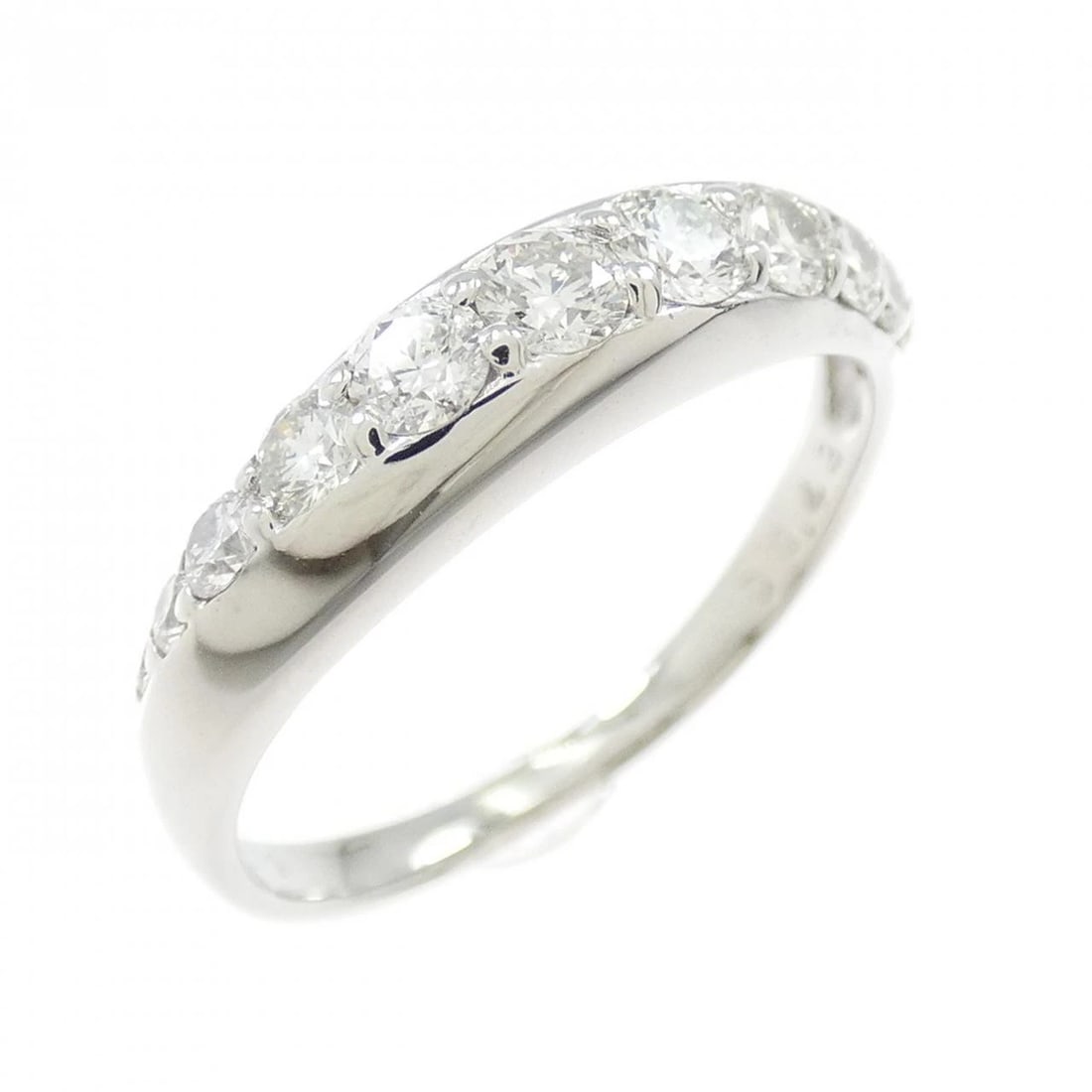 PT900 DIAMOND RING: PT900 Diamond Ring Brand: Unbranded Type/Style: Diamond Ring Material: Platinum900, Main Stone Natural Color: PT Size: US 5 Accessories: None Accessories Notice: When purchasing pre-owned goods,