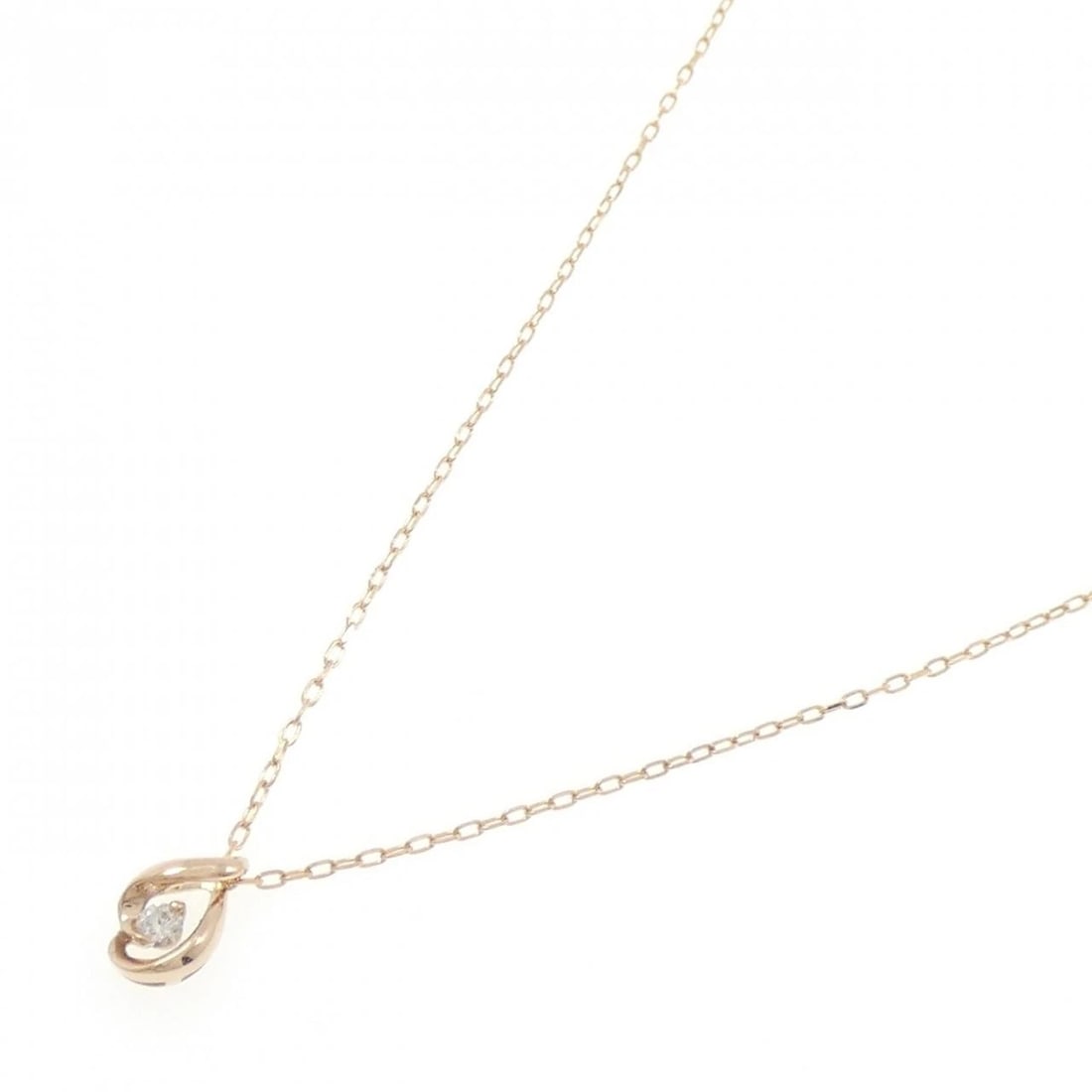 K18PG DIAMOND NECKLACE - 2