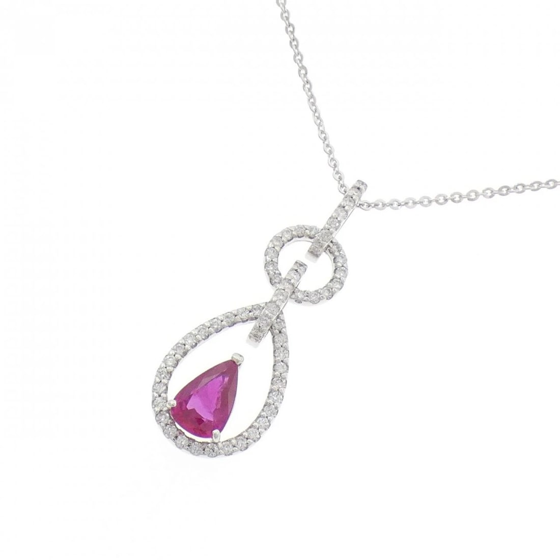K18WG RUBY NECKLACE - 3
