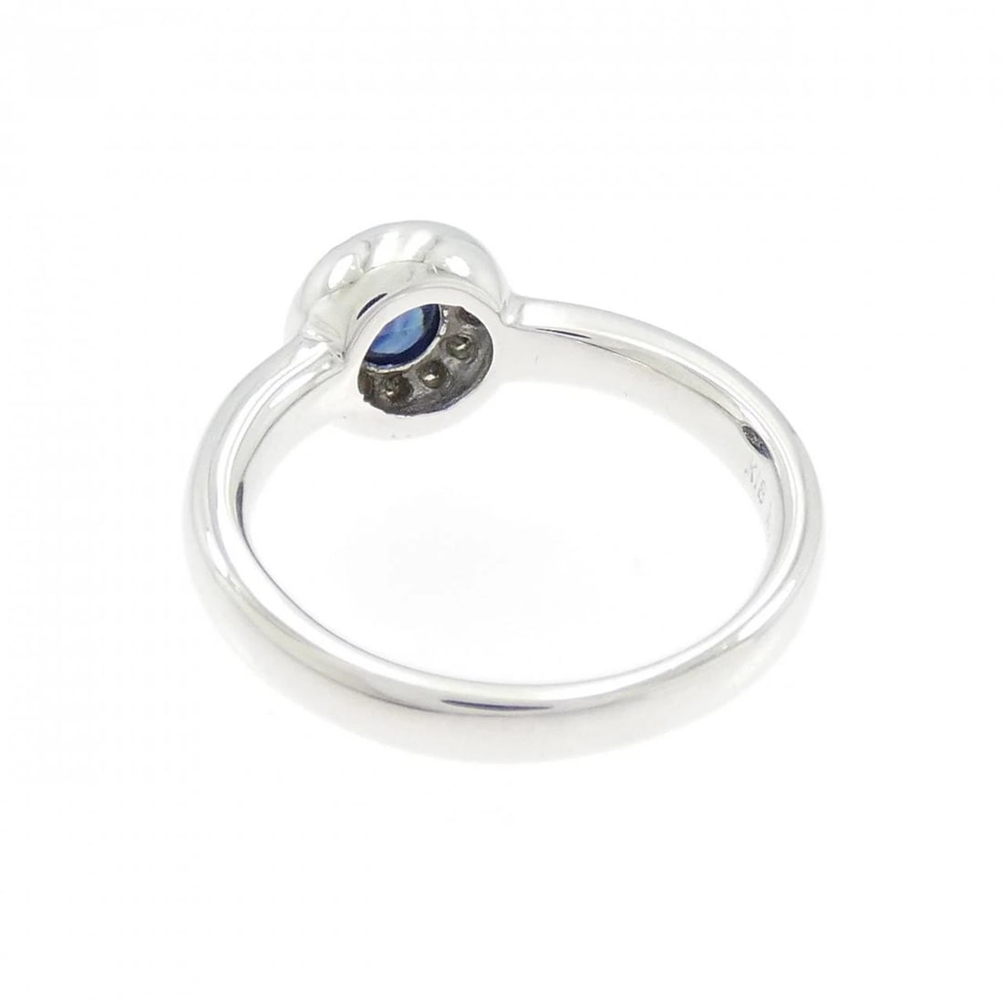 K18WG SAPPHIRE RING - 3