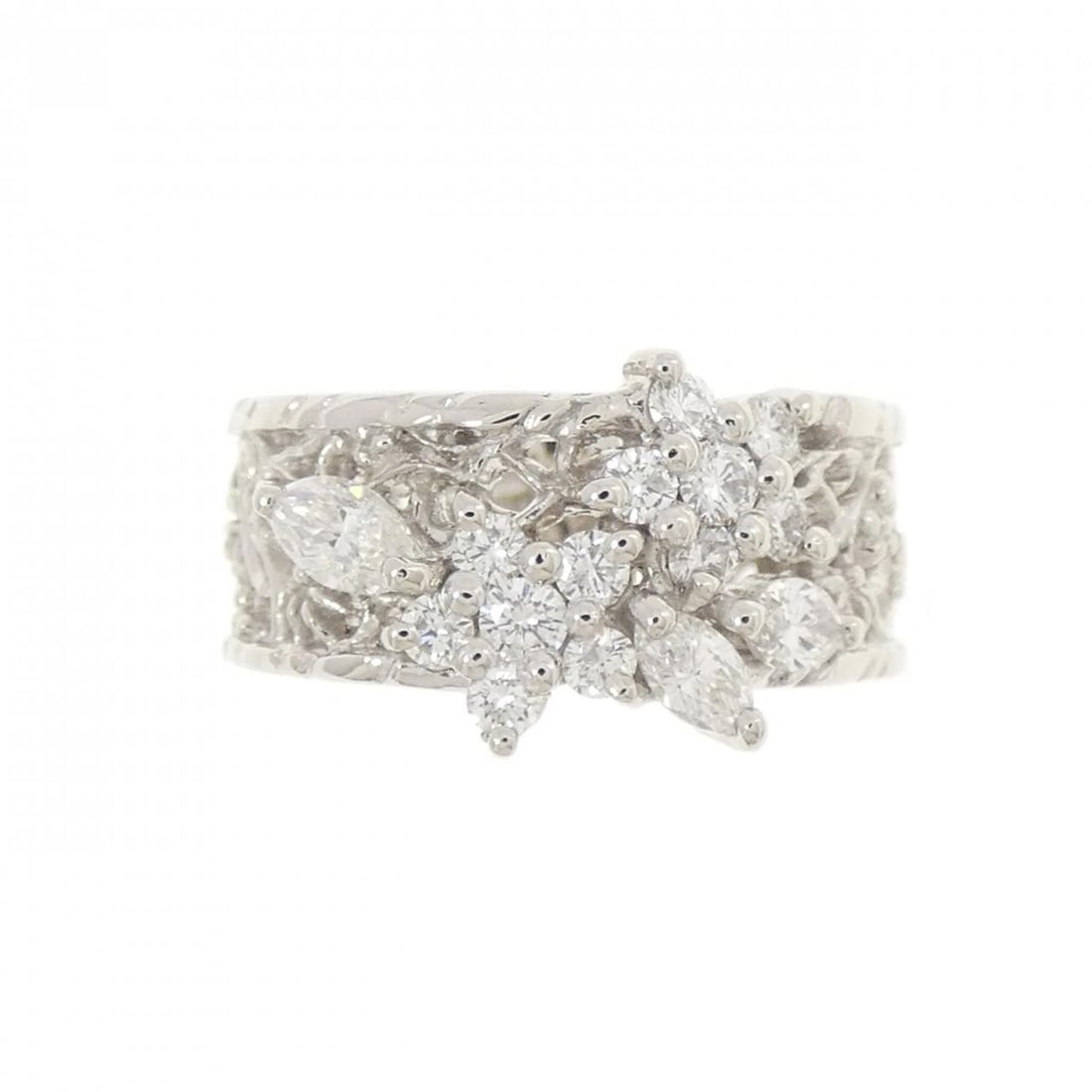 PT950 DIAMOND RING - 2