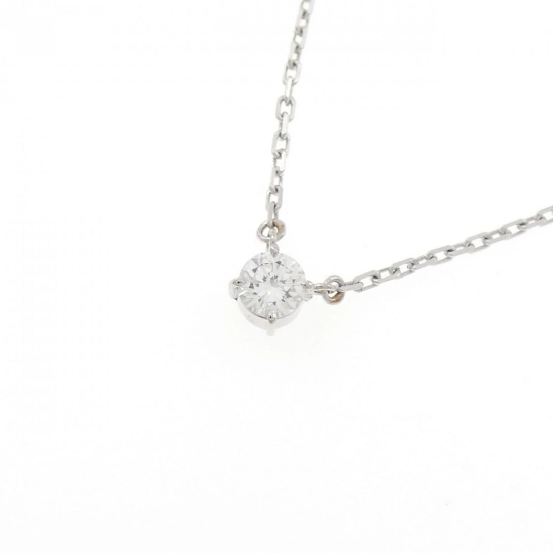 PT850 SOLITAIRE DIAMOND NECKLACE - 3