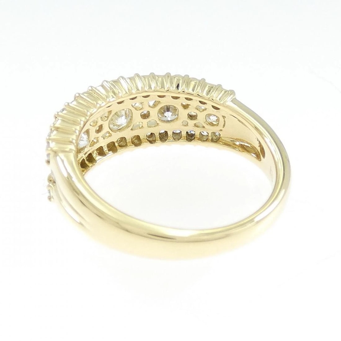 K18YG DIAMOND RING - 3