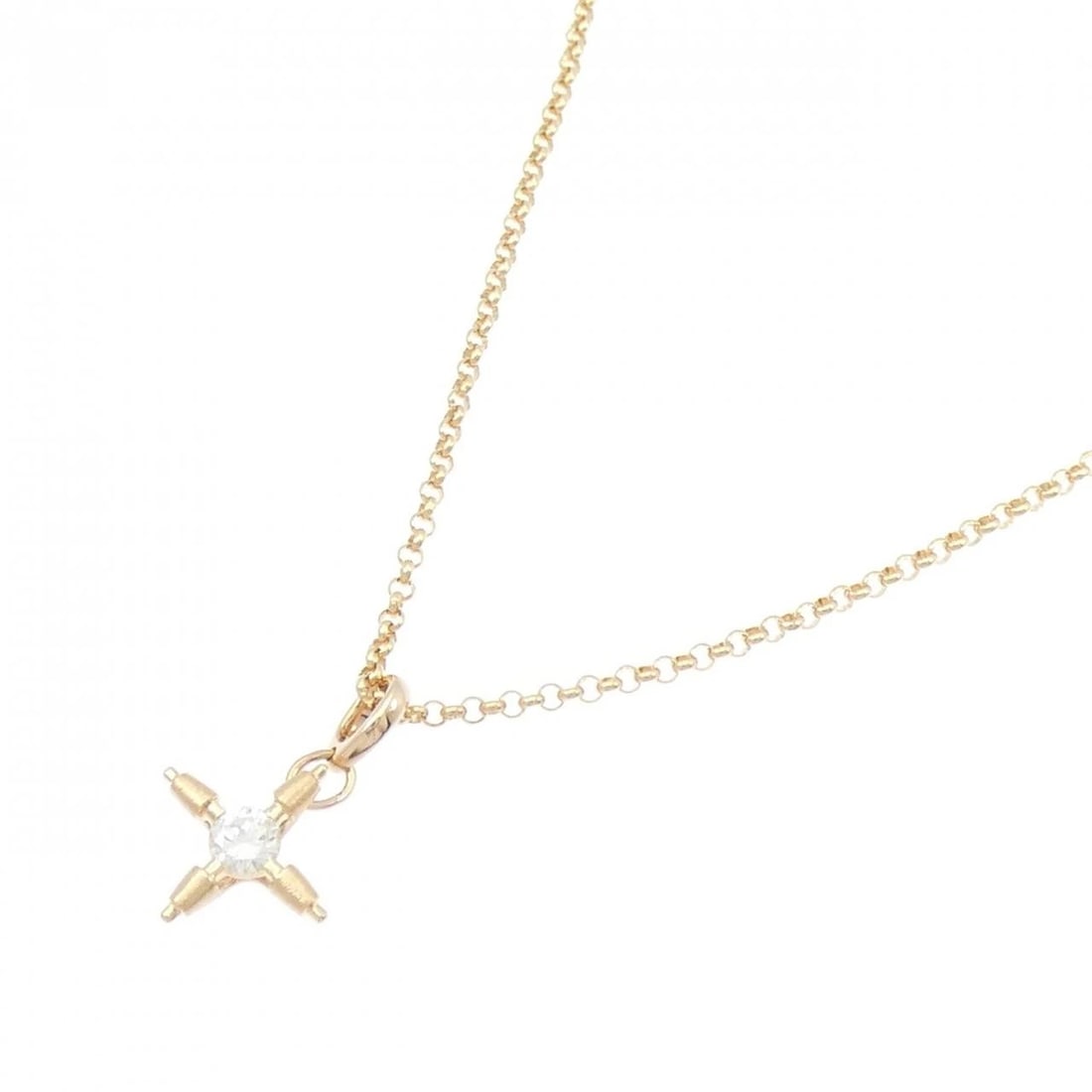 K18PG DIAMOND NECKLACE - 2