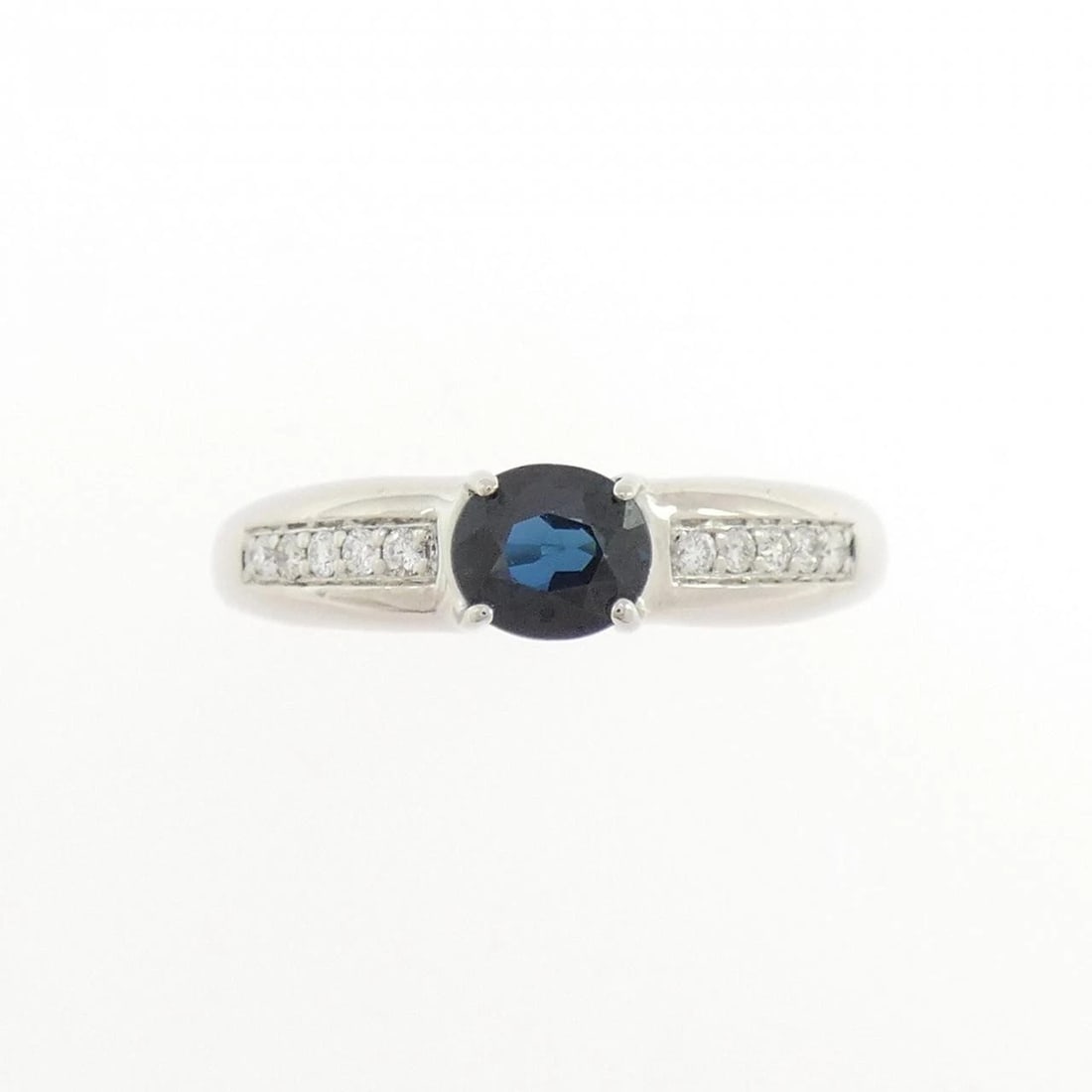 K18WG SAPPHIRE RING - 2