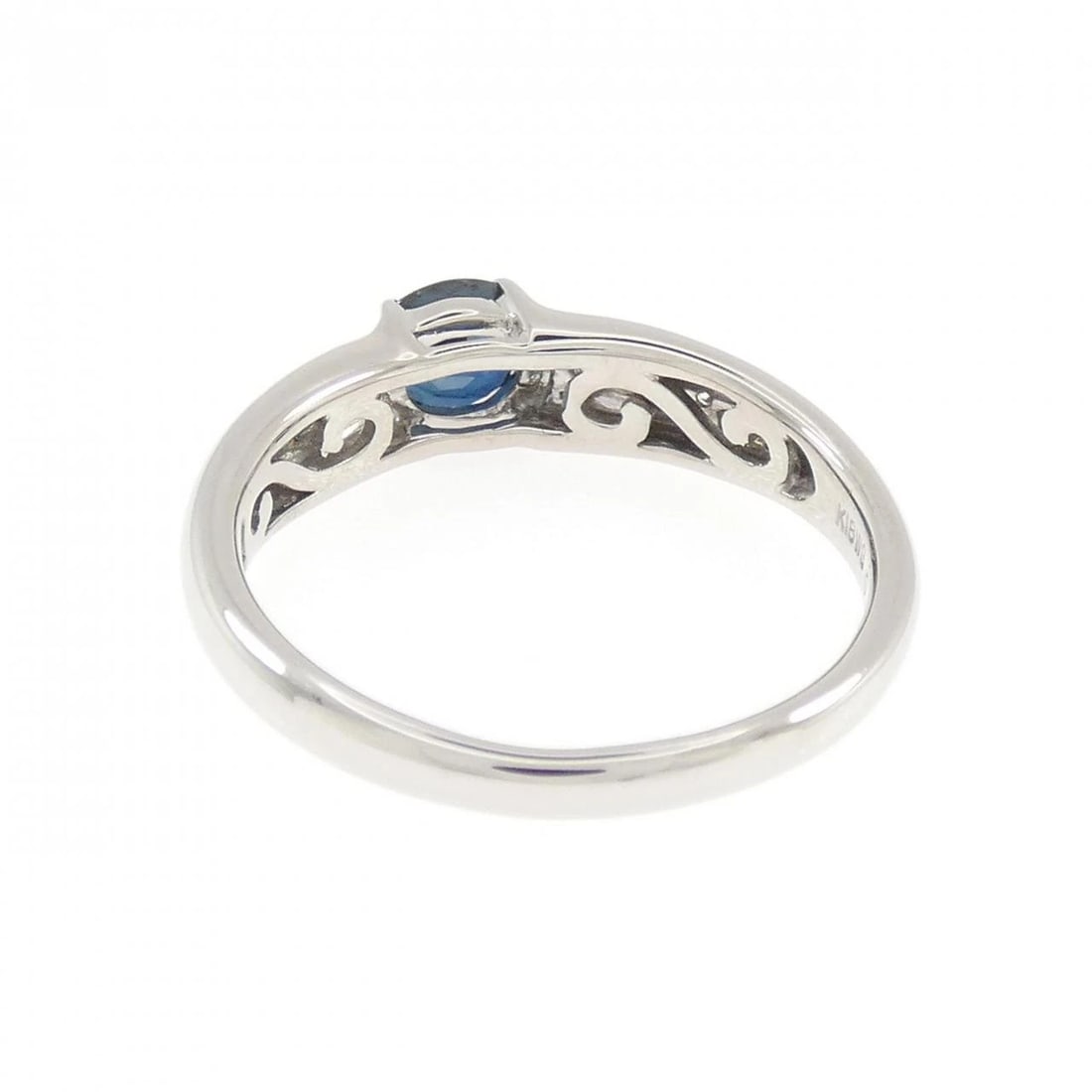 K18WG SAPPHIRE RING - 3