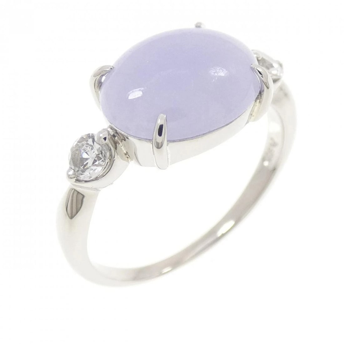 PT900 LAVENDER JADEITE RING (1 of 3)