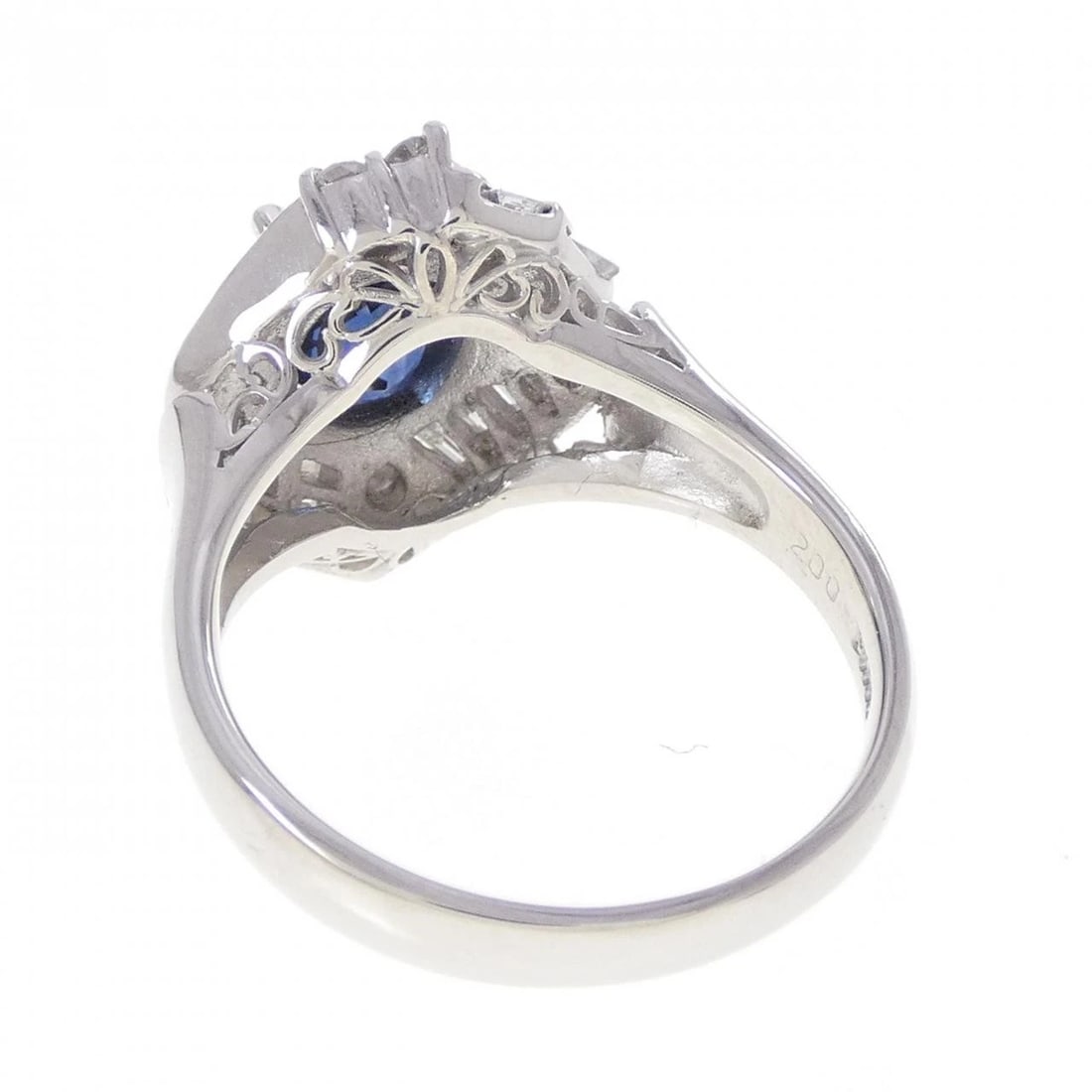 PT900 SAPPHIRE RING - 3