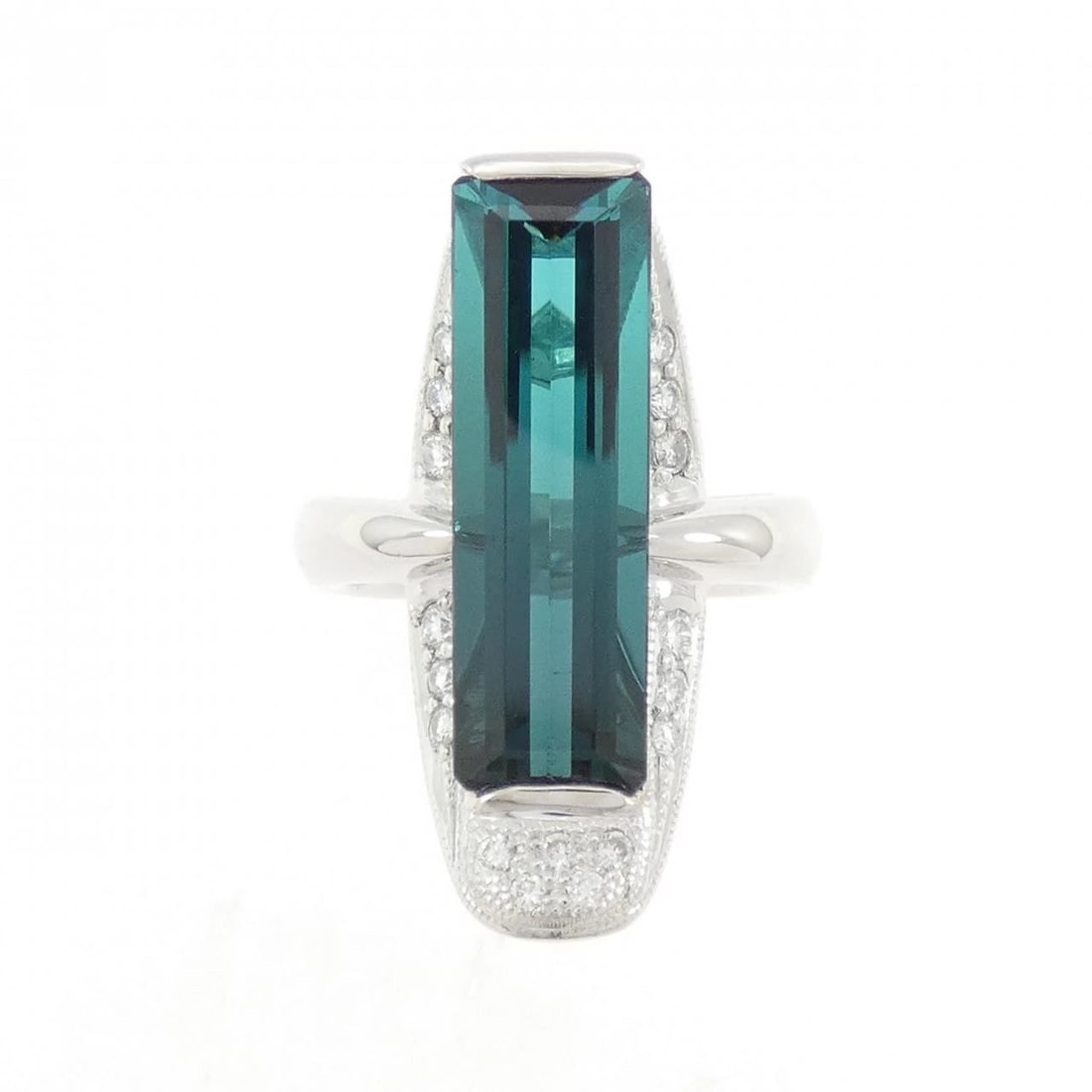 PT900 TOURMALINE RING - 2