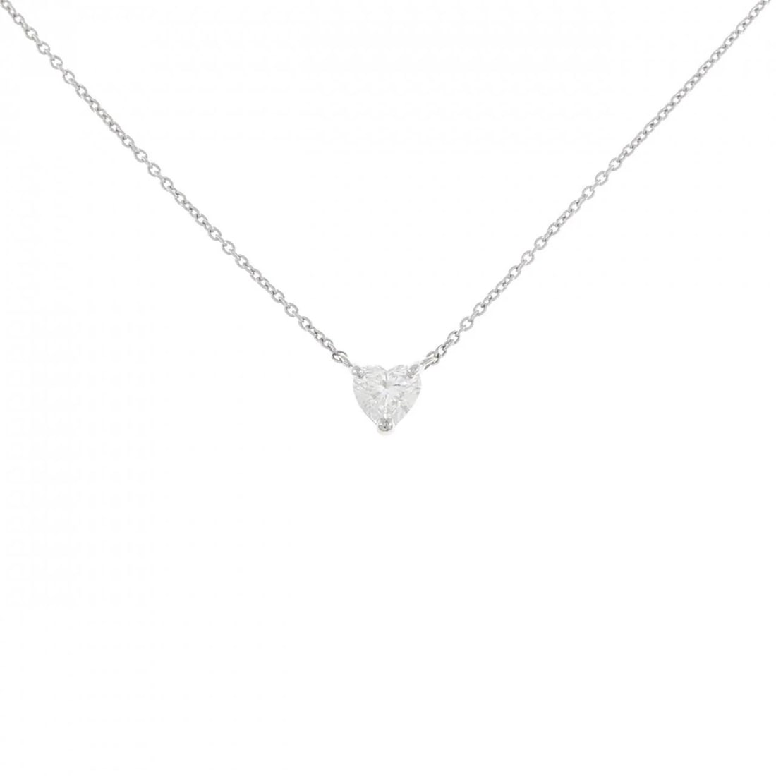 PT DIAMOND NECKLACE: PT Diamond Necklace Brand: Unbranded Type/Style: Diamond Necklace Material: Platinum, Main Stone Natural Color: PT Size: Length: 43cm Accessories: None Accessories Notice: When purchasing pre-owned