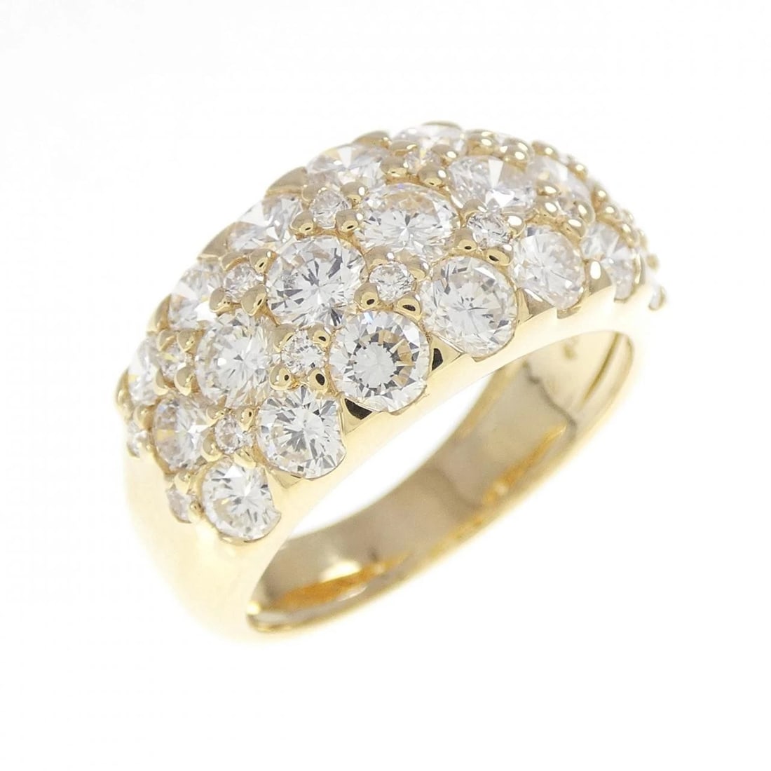 K18YG DIAMOND RING (1 of 3)