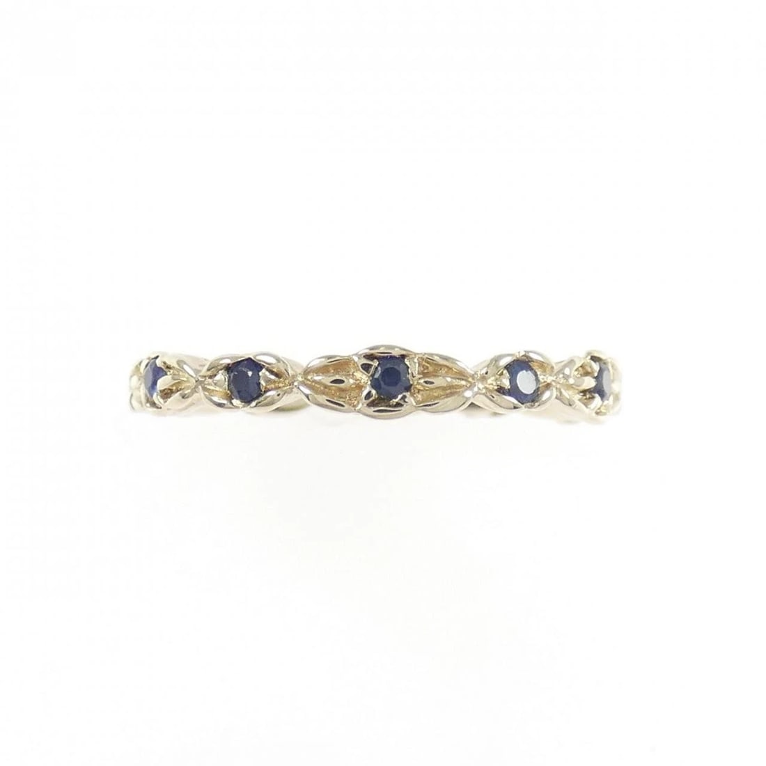 K18YG SAPPHIRE RING - 2