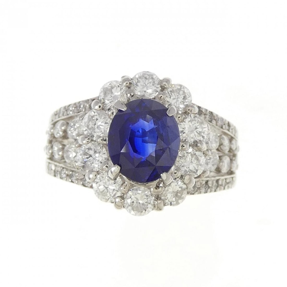 PT900 SAPPHIRE RING - 2