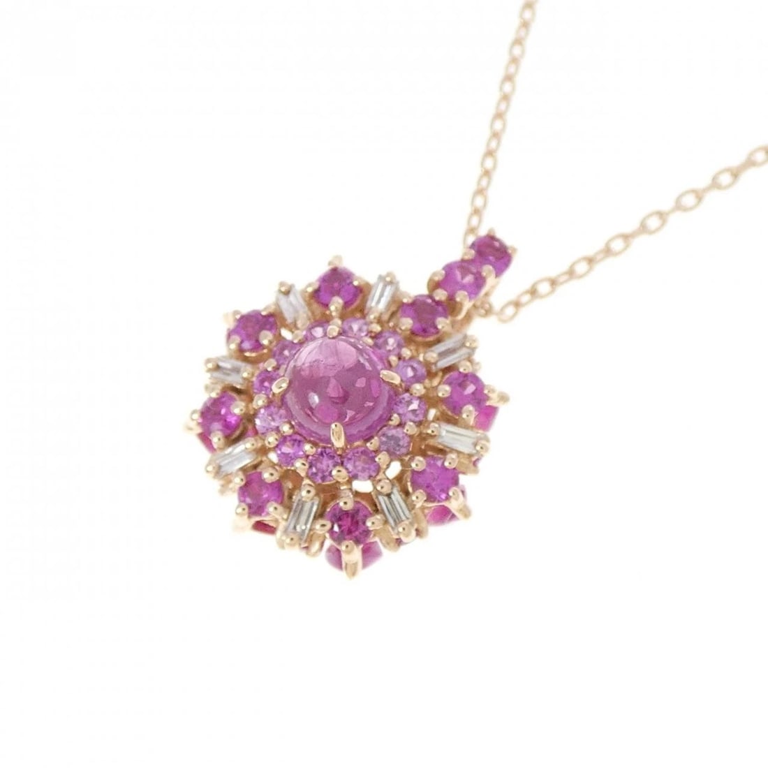 COLOR STONE NECKLACE - 3