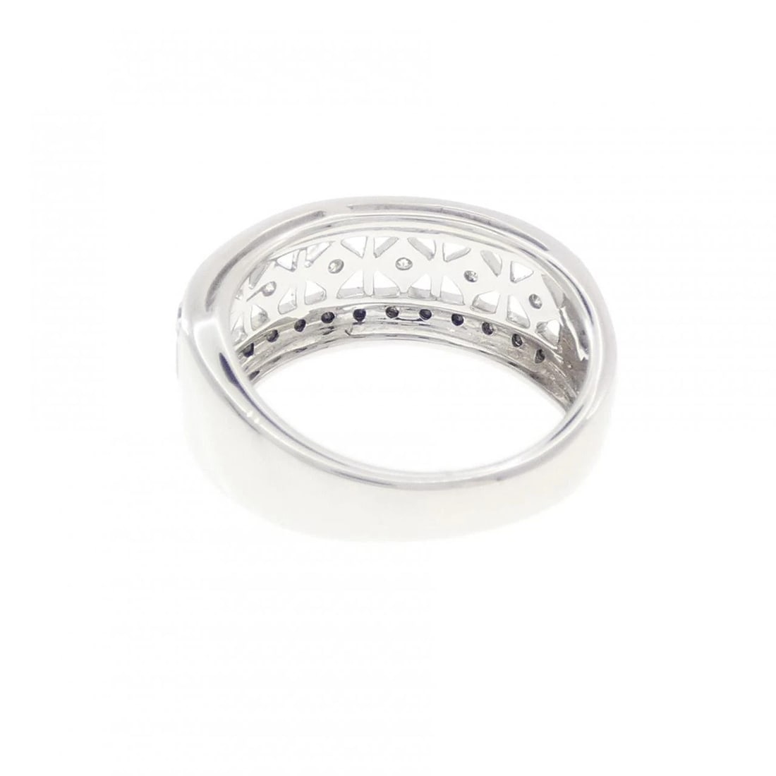 K18WG DIAMOND RING - 3