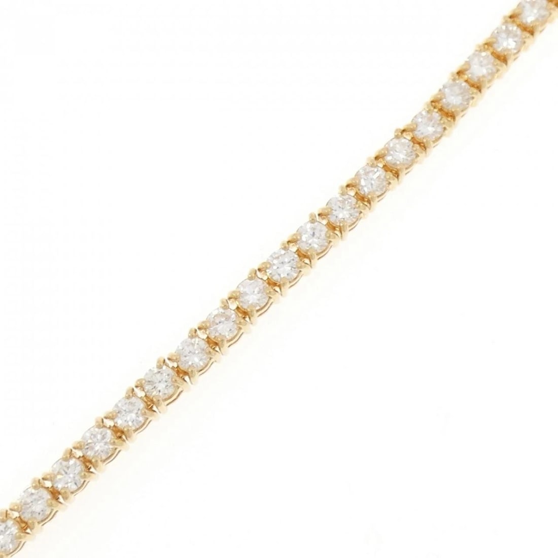 18K YELLOW GOLD DIAMOND BRACELET (1 of 3)