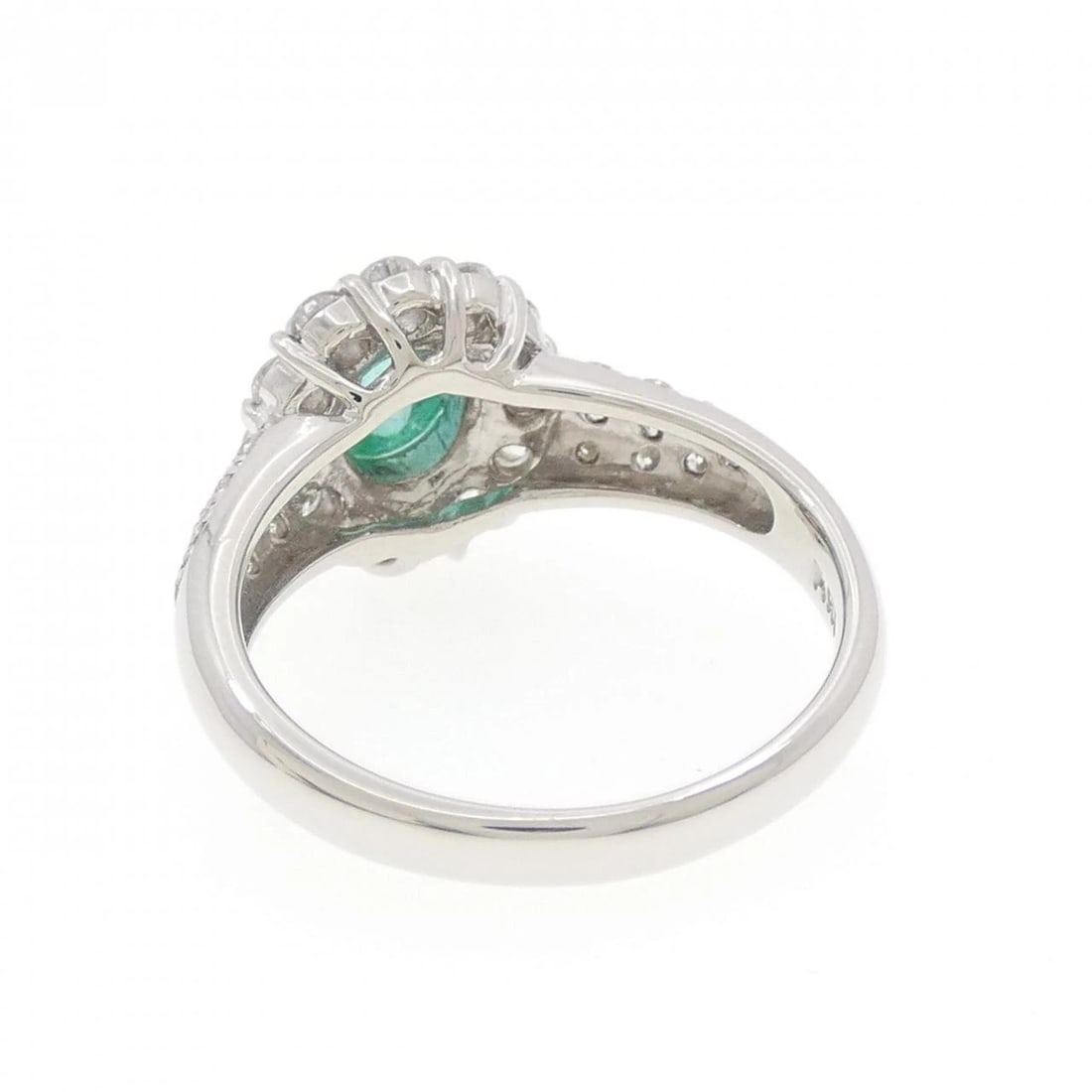PT900 EMERALD RING - 3