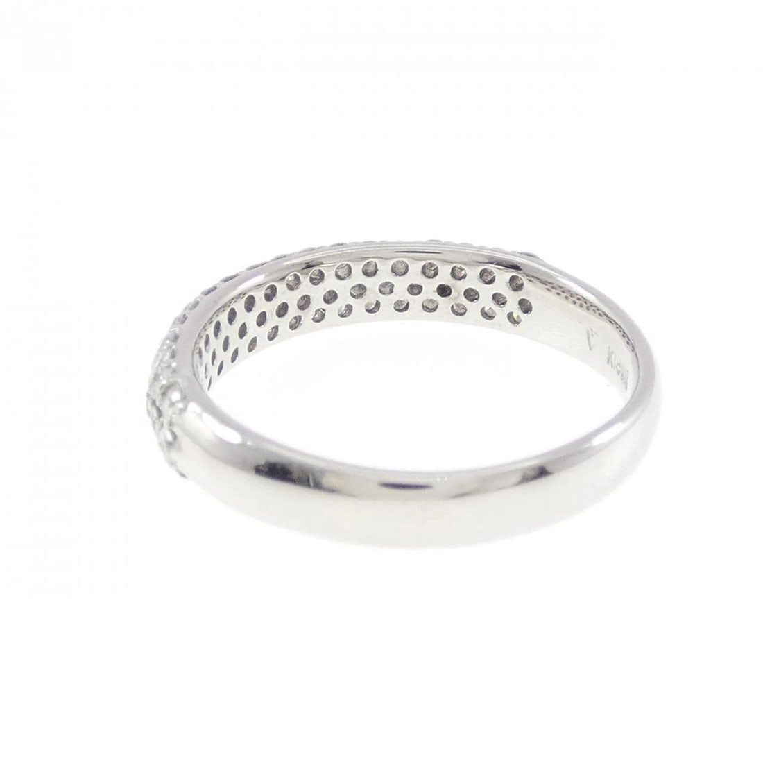 K18WG PAVE DIAMOND RING - 3