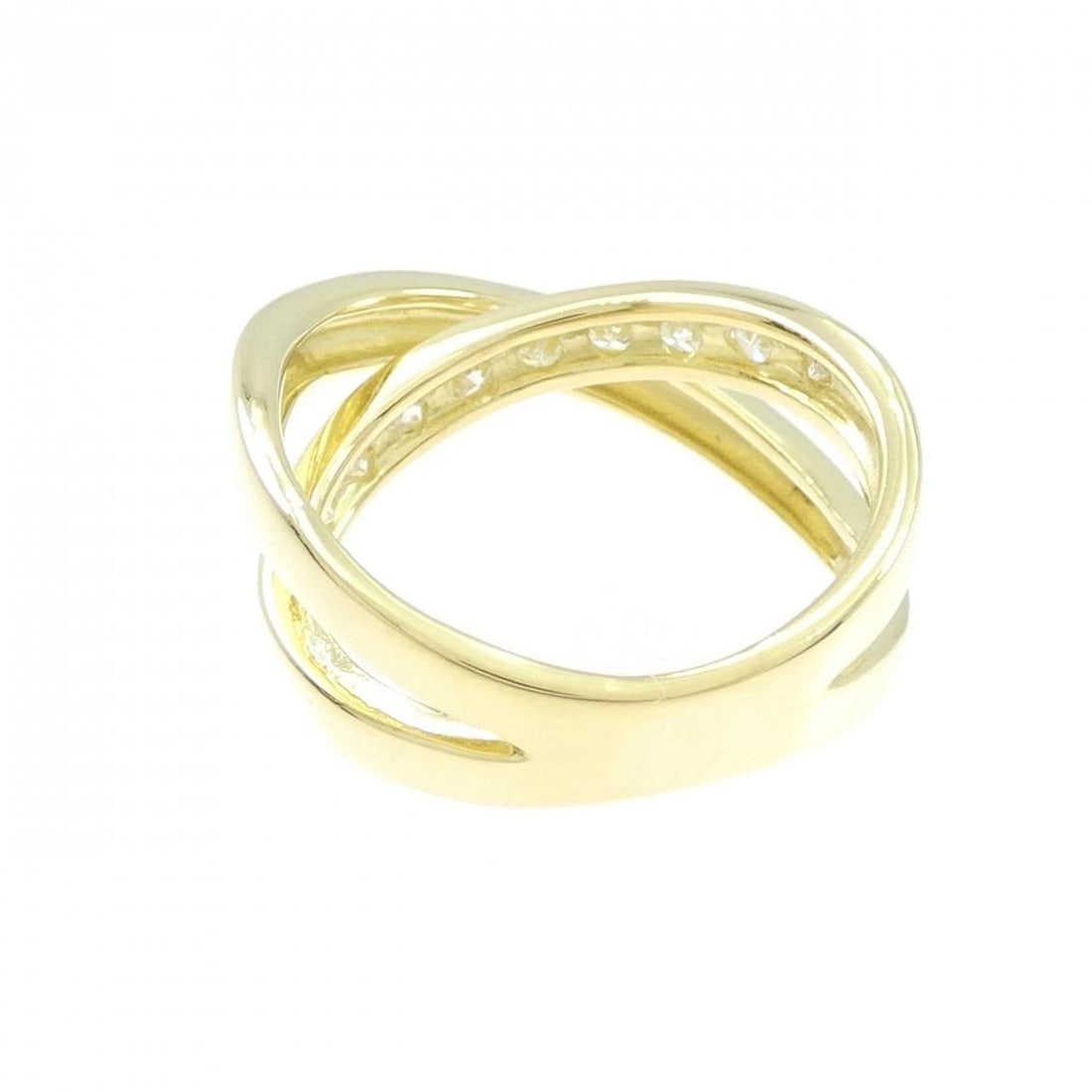 K18YG DIAMOND RING - 3
