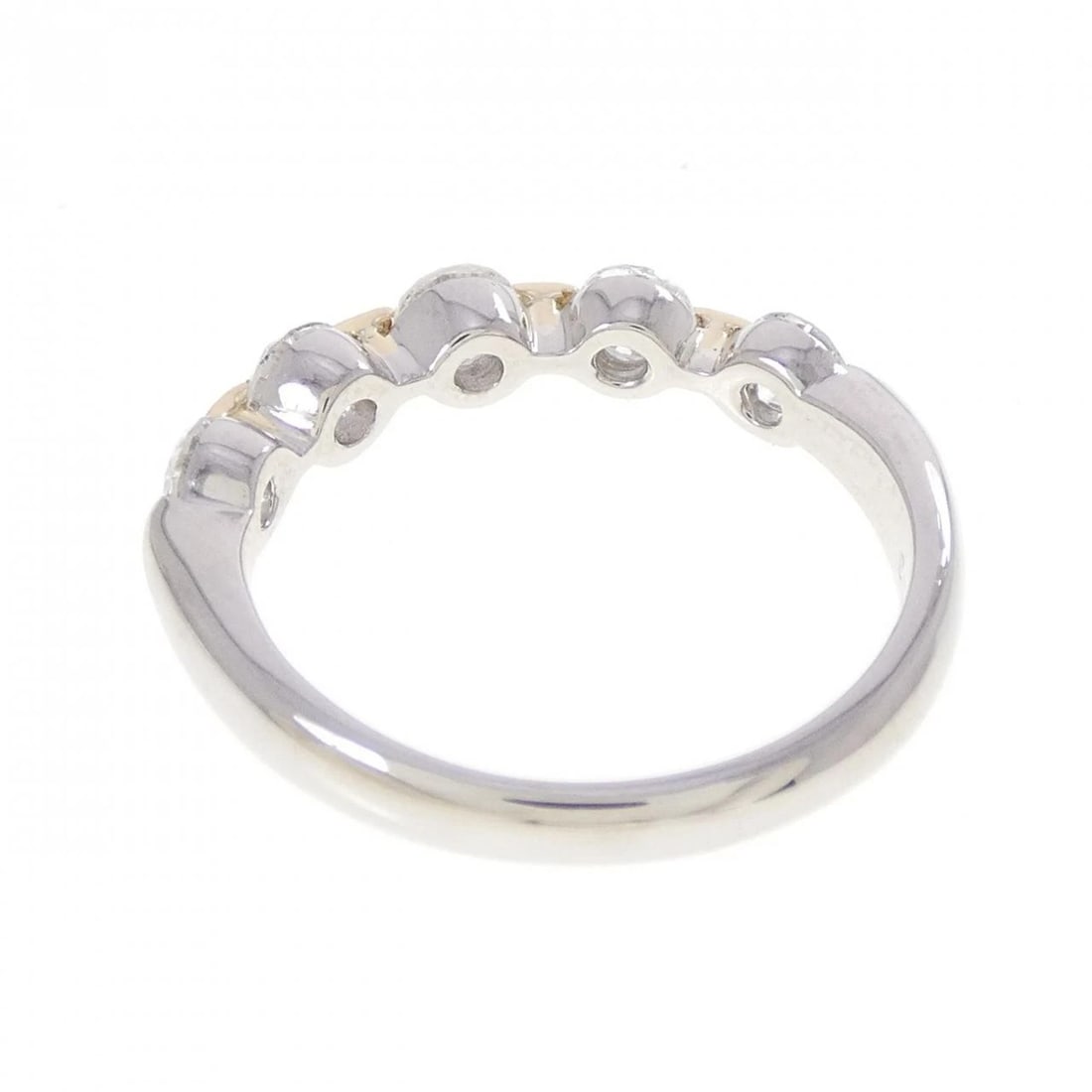 PT900/K18YG DIAMOND RING - 3