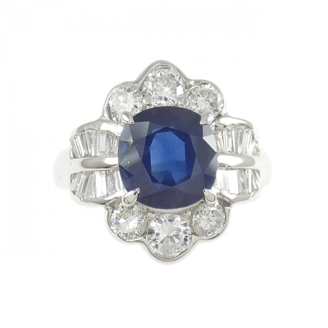 PT900 SAPPHIRE RING - 2