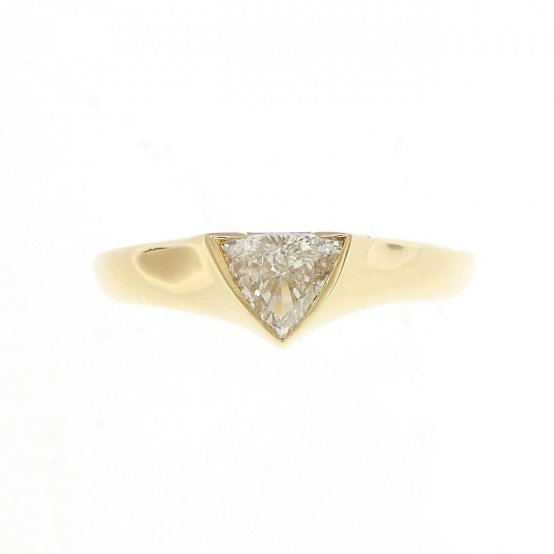K18YG DIAMOND RING - 2