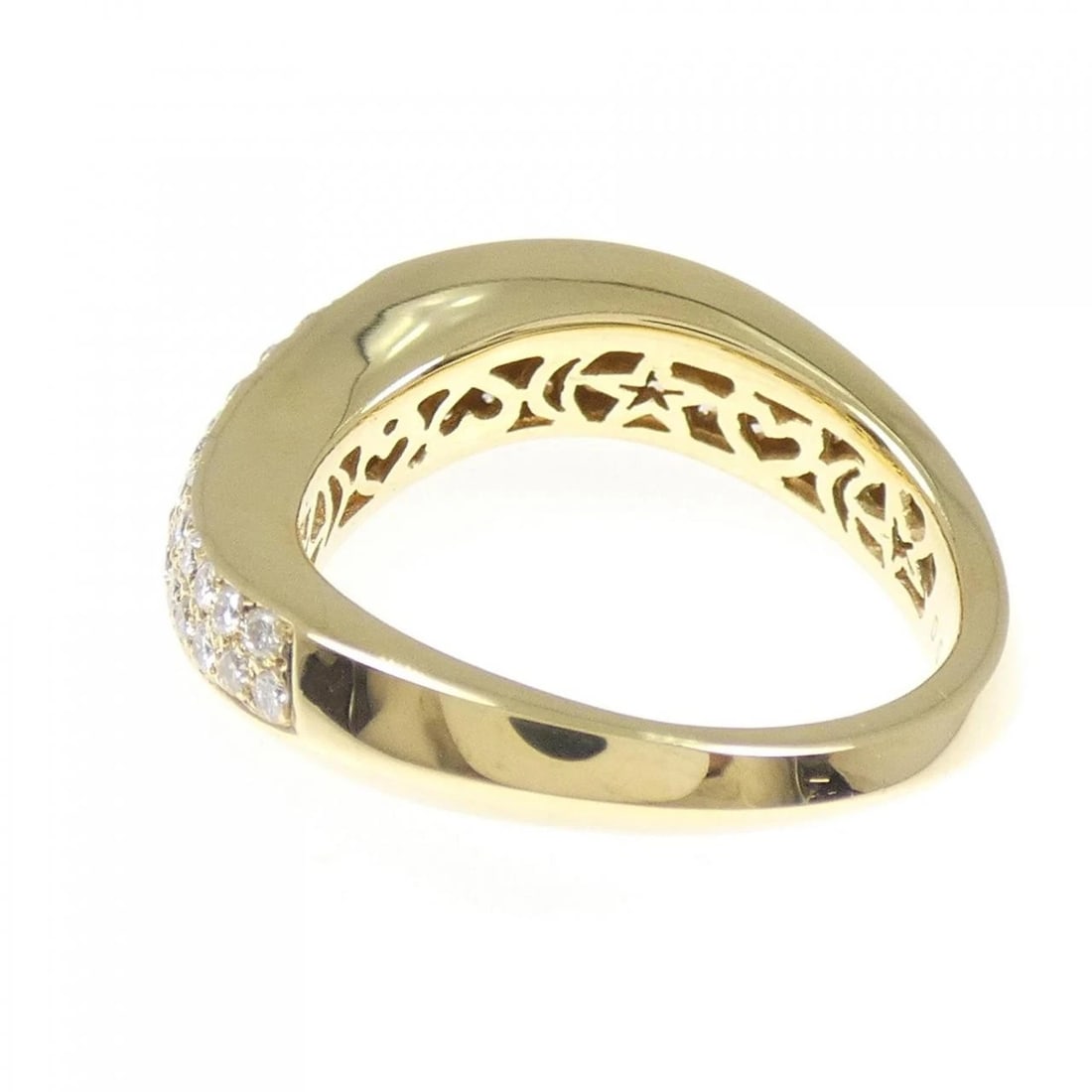 750YG DIAMOND RING - 3