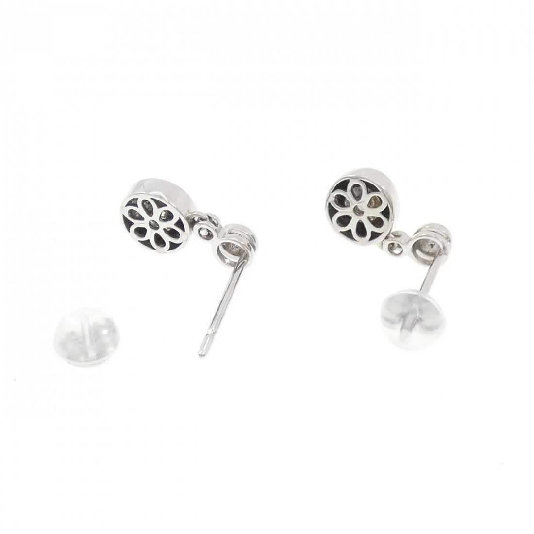 K18WG DIAMOND PIERCE - 3