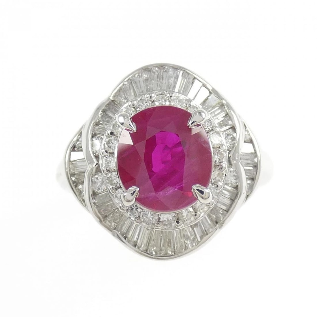 PT900 RUBY RING - 2