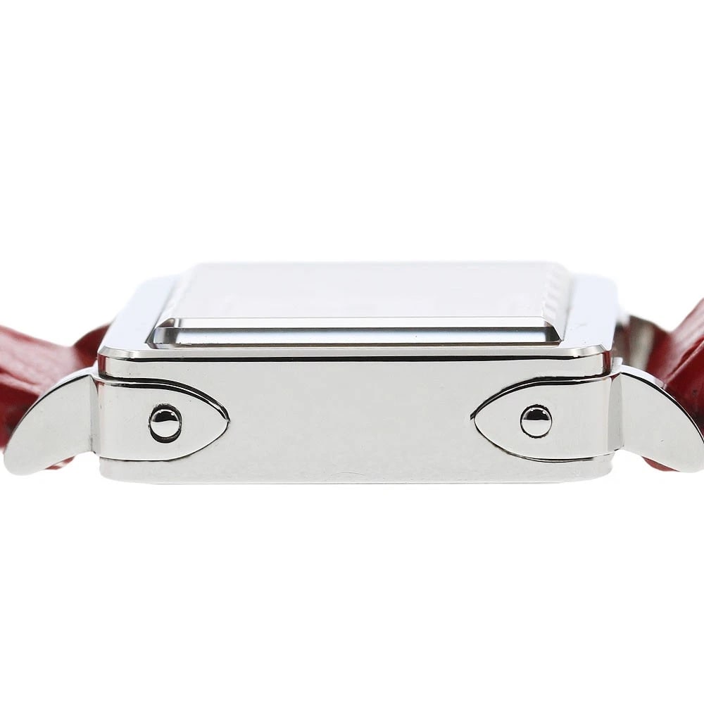 LOUIS VUITTON AMPLEE PM SILVER DIAL QUARTZ WATCH - 4
