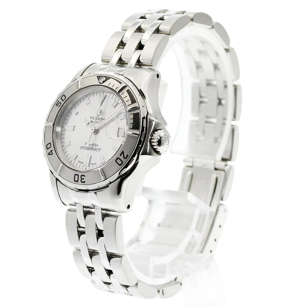 TUDOR PRINCESS DATE HYDRO DATE SILVER DIAL AUTOMATIC WATCH - 2