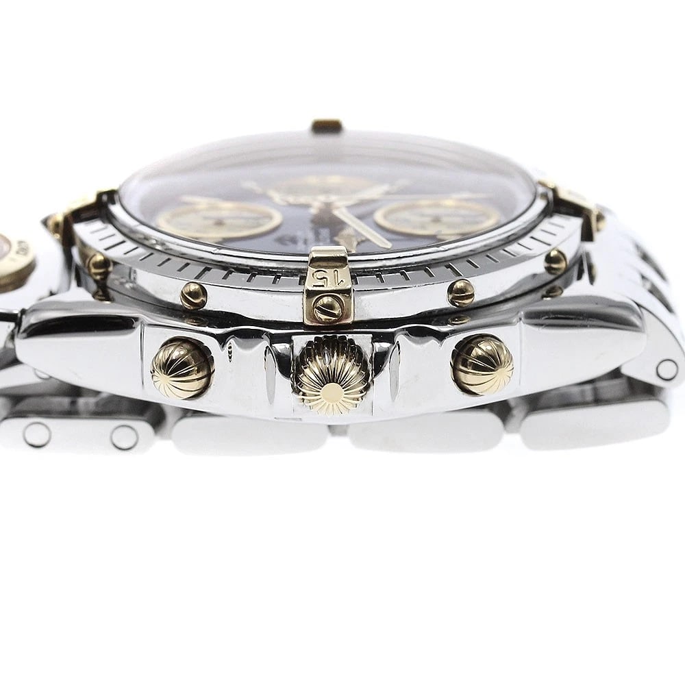 BREITLING CHRONOM DATE NAVY AUTOMATIC WATCH - 4