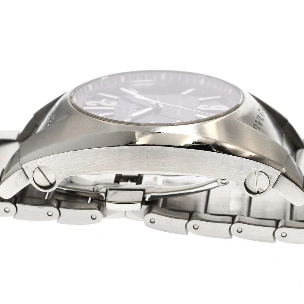 BVLGARI DATE BLACK AUTOMATIC WATCH - 4