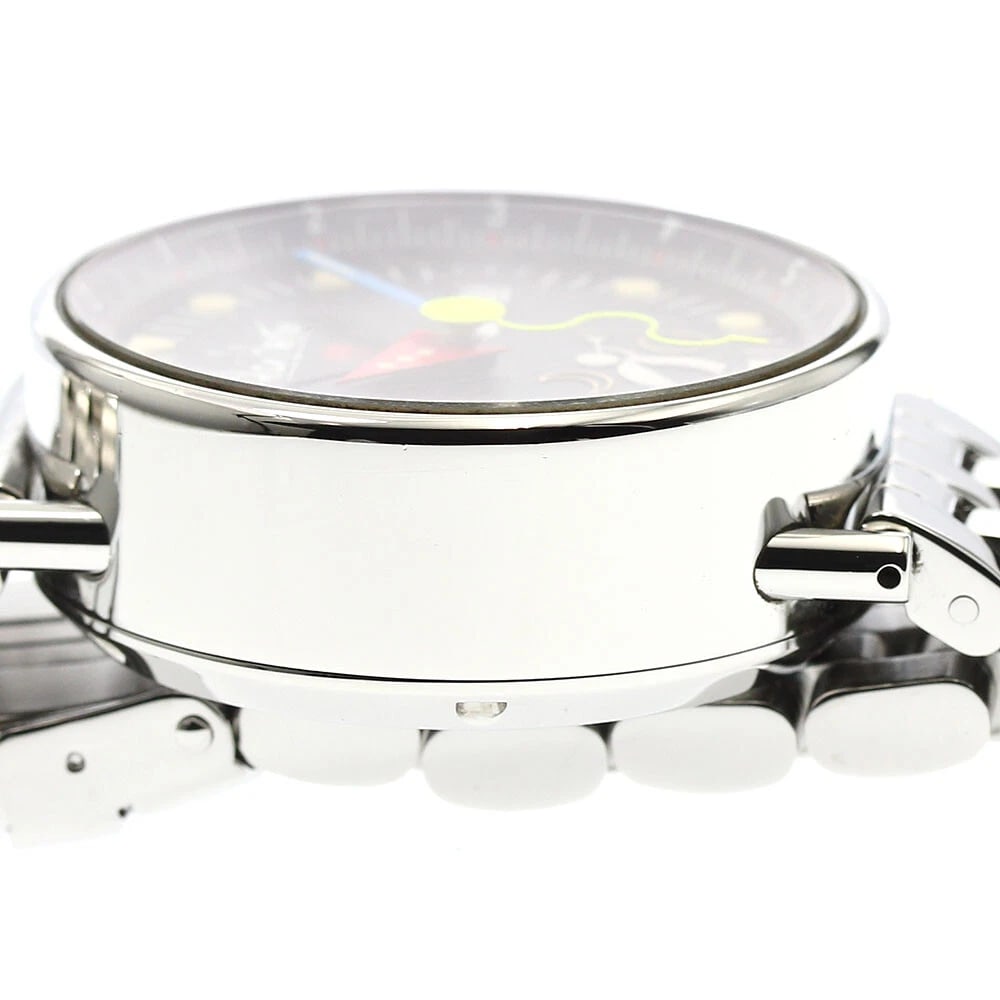 ALAIN SILBERSTEIN DATE AUTOMATIC WATCH - 4