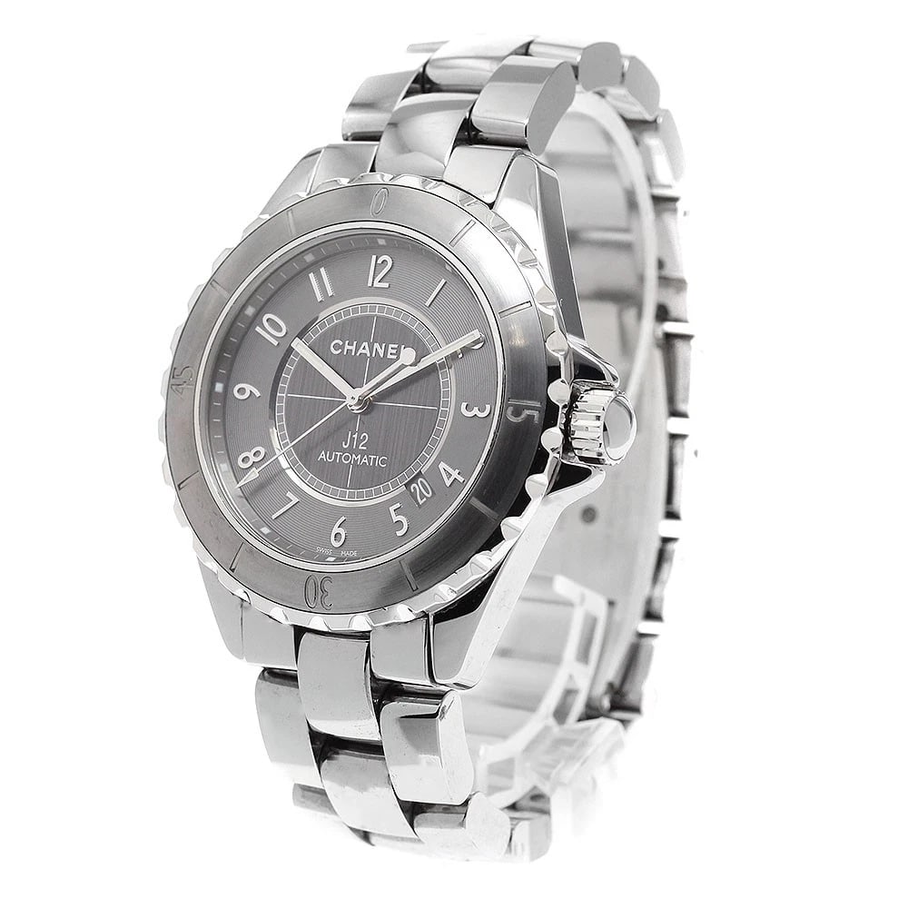 CHANEL J12 CHROMATIC DATE GRAY AUTOMATIC WATCH - 2