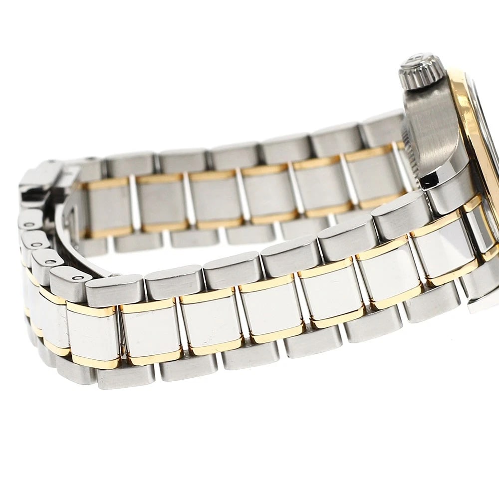 TUDOR DATE DIAMOND BLACK AUTOMATIC WATCH - 4