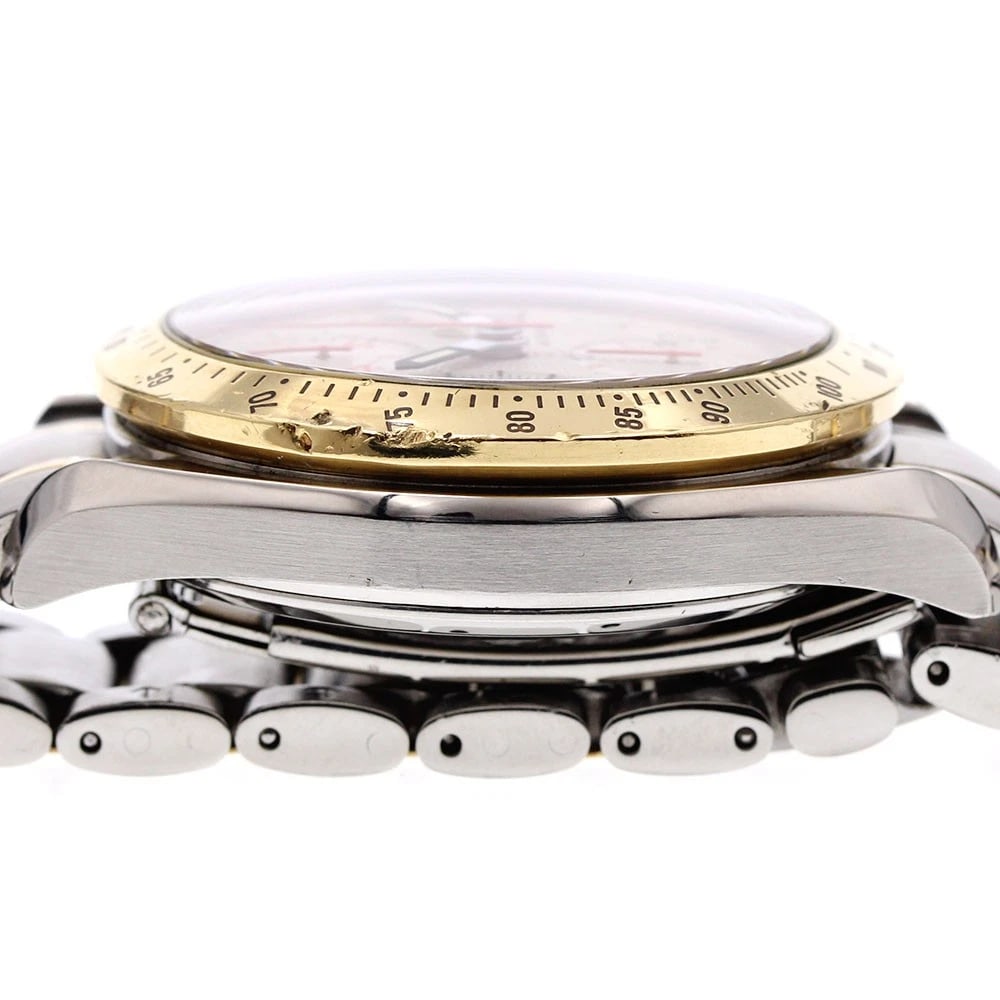 OMEGA SPEEDMASTER DATE CHRONOGRAPH SILVER AUTOMATIC WATCH - 5